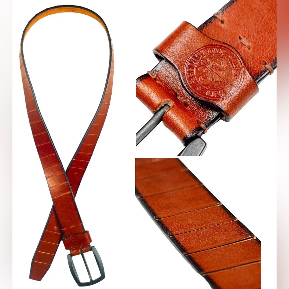 Affliction Smash Leather Belt